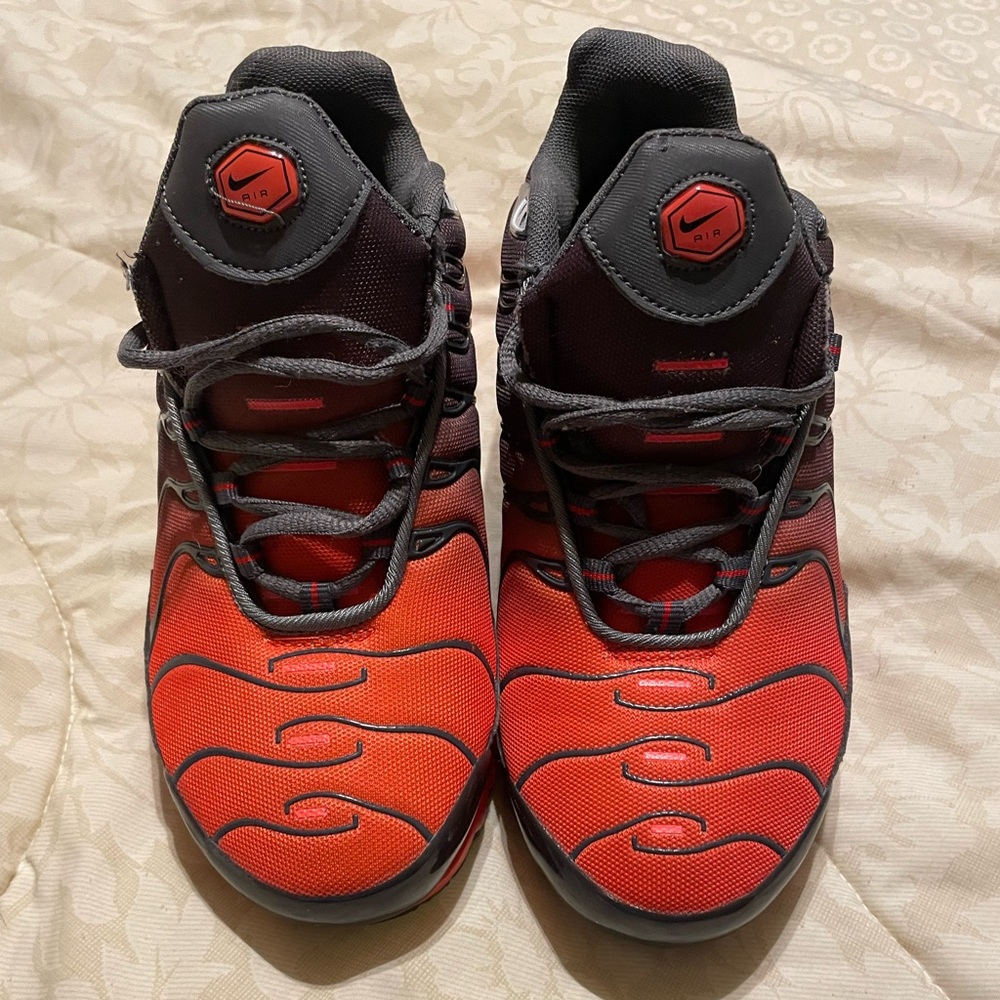 Nike Air Max Orange and Black Men's Sneakers
